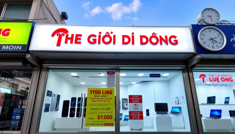 Thế Giới Di Động gần đây nhất: giờ mở cửa, bảo hành, giá rẻ